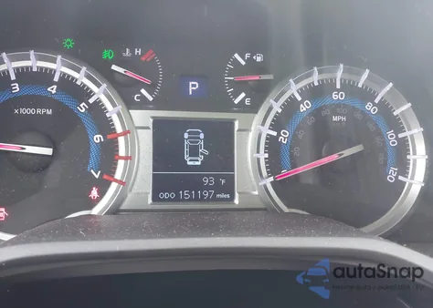 2014 Toyota 4Runner Sr5 из США, поврежденный, VIN JTEZU5JR7E5077881